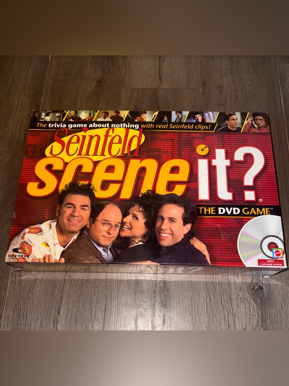 NEW SEALED Seinfeld Scene It? The Interactive Trivia DVD Board Game Mattel